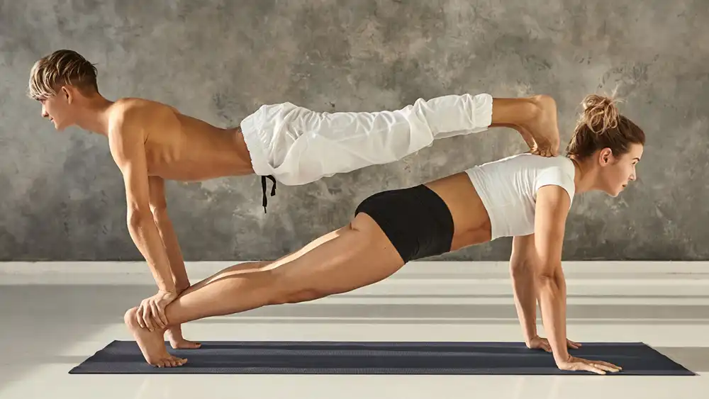 Double Plank Pose